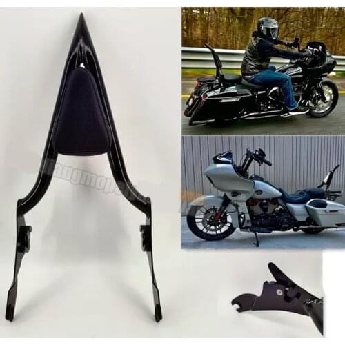 22" Backrest Sissy Bar for Harley Davidson Touring CVO Road Glide King Street Glide Electra Glide Ultra Limited Low 2009-2021