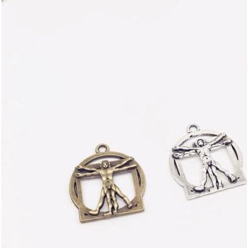 Vintage 13 pcs Jesus cross Round square charms Fit DIY Handmade necklace earring bracelet charms Jewelry Making