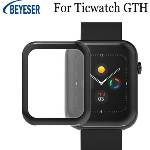 High Quality Easy to Install Full Cover Screen Protector Scratch Proof For Ticwatch GTH Protective Film 3D Curved Edge Film