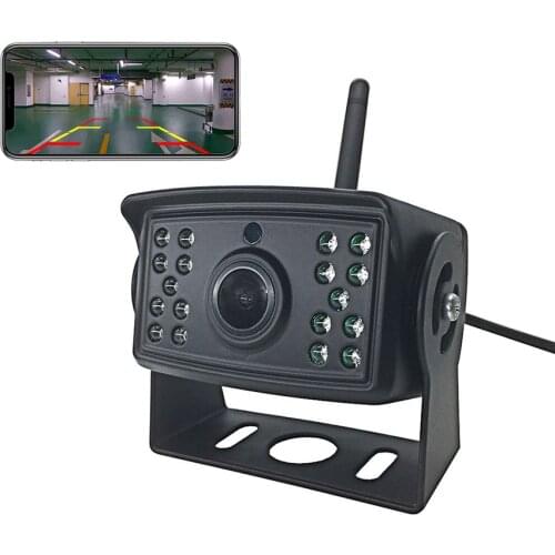 WiFi Car Auto Rear View Backup Camera DC 12V 24V Accessories For Bus Caravan Truck Trailer