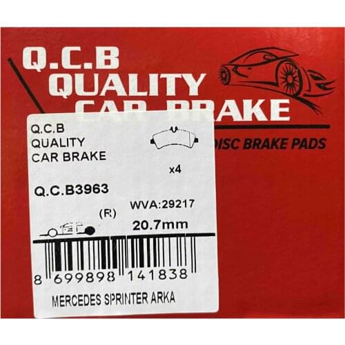 REAR BRAKE BALATASI SPRINTER II-CRAFTER 06