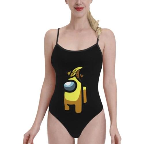 Women 2021 Exotic Bikinis Impostor Sus Sussy Amogus Women Swimsuit One-Piece Swimwear 3D Video Game Women bathing suit SwimSuit