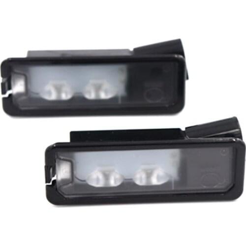 2 Pcs Light License Plate LED License Plate Lamp For Passat B7 Golf MK7 CC Polo 6R 35D 943 021 A