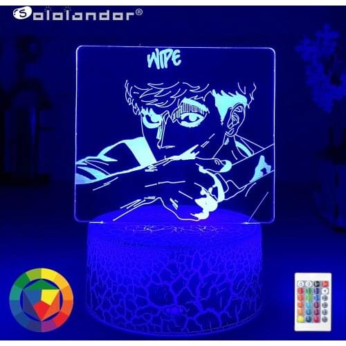 2021 Killing Stalking Light Acrylic 3d Lamp Sangwoo for Room Decor Led Night Light Killing Stalking Drop Shipping Birthday Gift