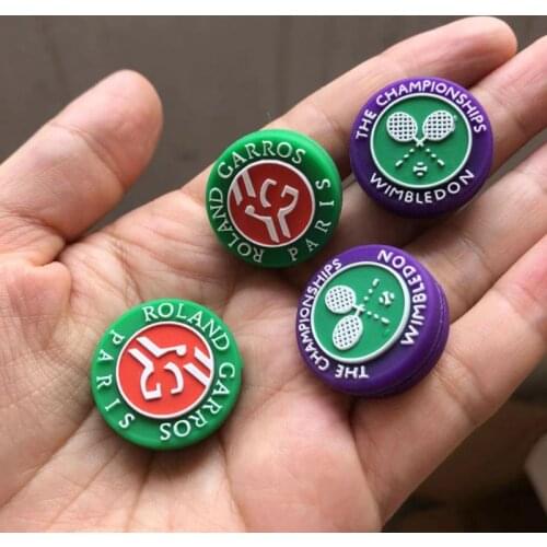4pcs Retail New tennis racket vibration dampeners silicone Anti-vibration tennis racquet Shock Absorber
