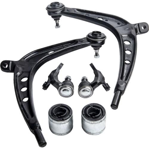 6 Pcs Front LH RH Control Arm Ball Joint for BMW 3 Series 2001-2005 325xi Base