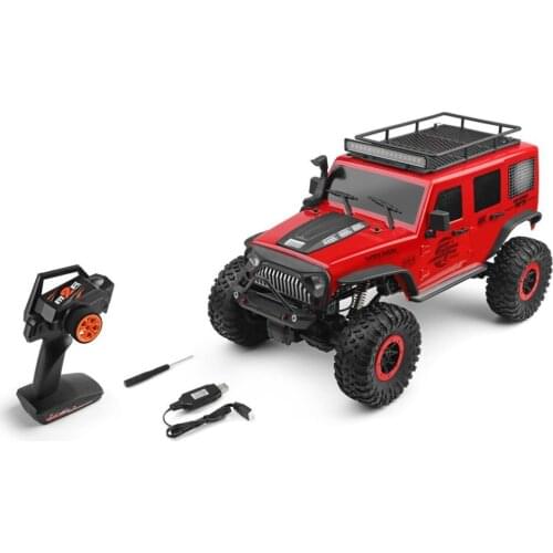 Free Shipping 104311 RC Car 2.4G 1/10 4WD Jeep Car SUV Brushed Motor Remote Crawlers Off Road Vehicle Toy Climbing Car