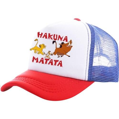 New Brand The Lion King Snapback Baseball Cap Men Women Hip Hop Dad Mesh Hat Trucker Hat Dropshipping