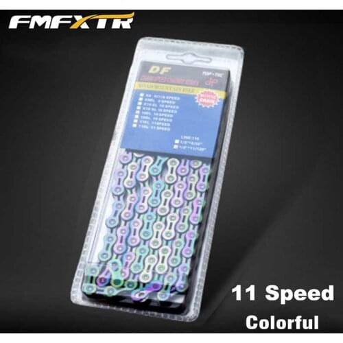 MTB Mountain Bike Chain 9S/10S/11S Speed Hollow Road Bicycle Chains 116 Link Gold Top Quality