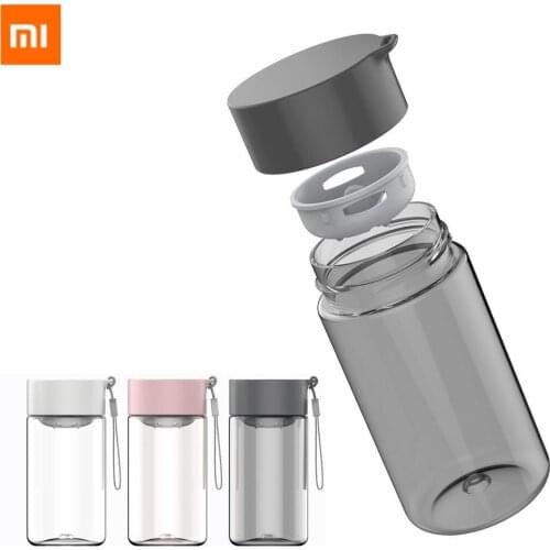 Xiaomi Mijia Fun Home 350ml Cup Portable lightweight Cup 51mm Caliber with Rope Food Grade PP Silicone Cup