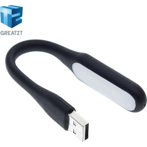 GREATZT Mini LED table light Reading Light Flexible USB led Night Lights USB Eye Protection Lamp for Power PC laptop Notebook