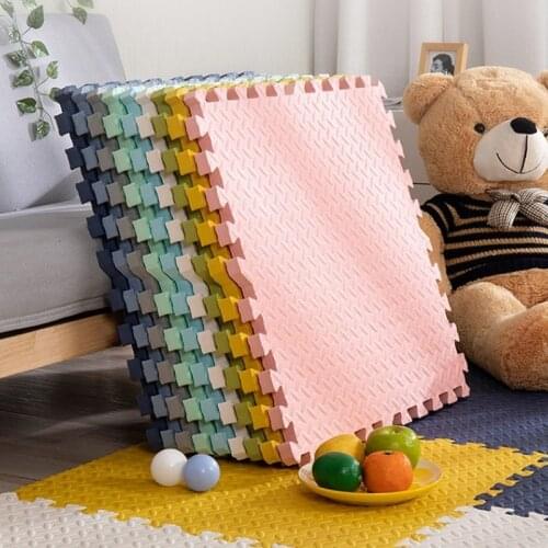 4Pcs Thickening Mat for Kids Children Foam Floor Childrens Stitching Crawling Climbing Home Bedroom Living Room Tatami Play Mat