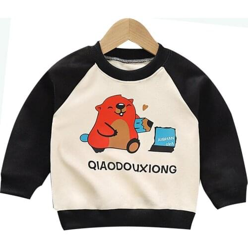 New Arrival Animals Print Girls Sweatshirts Cotton Childrens Clothes Kids Tops Shirts 3t Girls Clothes Boy Clothes