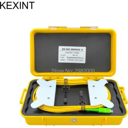 OTDR launch cable box fiber optic OTDR outdoor cable testing box SC/APC-LC/APC