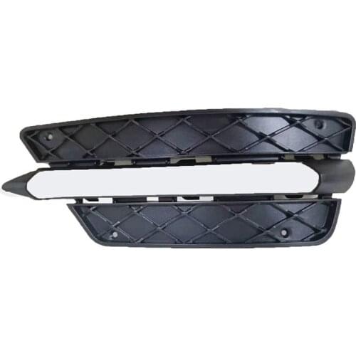 Front bumper fog light frame Galvanized strip for Benz W204 2012