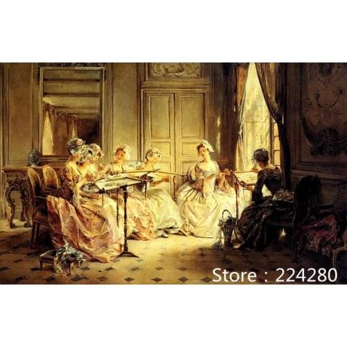 An Afternoon Embroidering Apparel Needlework, Cross stitch kits Stylish for Embroidery,Patterns 14CT DIY Handmade