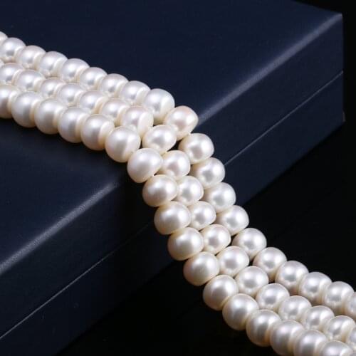 Irregular Freshwater Pearl Loose Beads 10-11 Mm For DIY Bracelet Earring Necklace Sewing Craft Jewelry Accessory