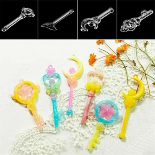 Durable Silicone Magic Wand Mold Jewelry Pendant DIY Resin Casting Mould