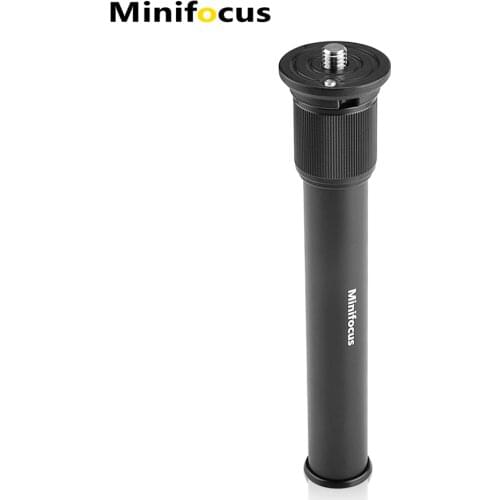 Handheld Adjustable 3/8" Size Tripod Mount Monopod 2-Section Extension Rod Tube for DSLR Camera Gimbal Aluminum Extender Pole