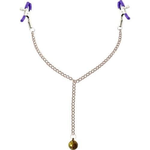 Nipple Clamps Stainless Steel Metal for Couple Erotic Toys Sex Toys Flirting Teasing Adult Games