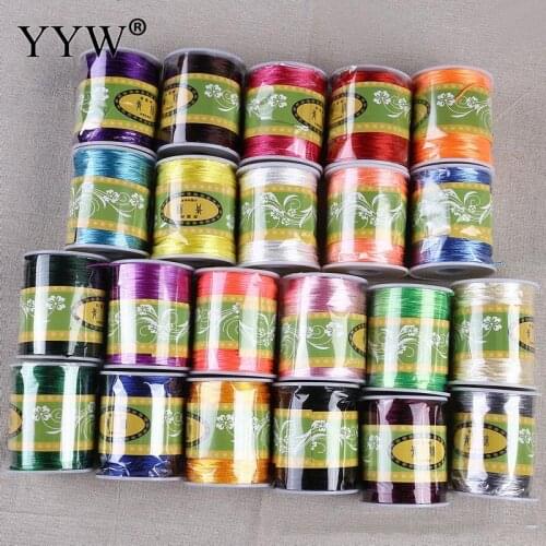 1.5 mm Braided Macrame Silk Satin Nylon Cord Rope Diy Chinese Knot Jewelry Bracelet Making Findings Beading Thread Accessories