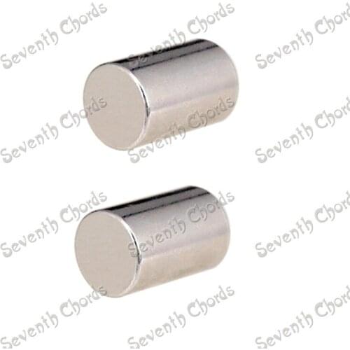 200 Pcs Silver Electric Bass Guitar Humbucker Pickup Polepiece Bobbin Slug Pole slug / Length:15mm / Diameter 9.5mm