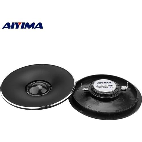 AIYIMA 2Pcs 4 Inch Tweeter Audio Speaker 8 Ohm 30W Silk Film Neodymium Magnet Home Loudspeaker Treble Sound Speaker Amplifier