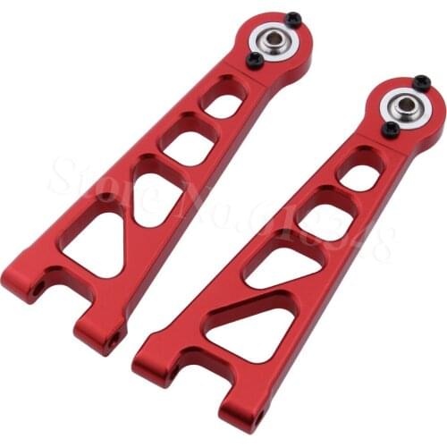 2pcs Aluminum Front Upper Susp Arm (L/R) For Himoto E10XB E10XBL Tanto RC Buggy Car Spare Parts 33201 / 33201G