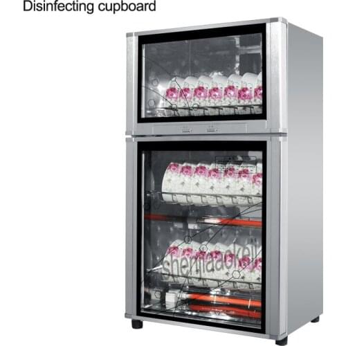 220v 450w Household vertical Disinfection cabinet ZTP-88 Commercial three-layer disinfection bowl cabinets 88L Capacity 1pc
