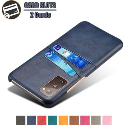 Retro PU Leather Cover Funda On The For Samsung S20 FE Lite s20fe Coque Card Slots Wallet Case For Galaxy S20 Fan Edition Capa