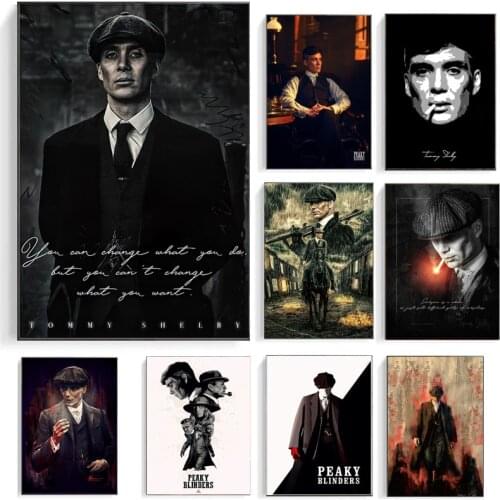 Black and White Shelby Painting Painting Prints Poster HD Pictures Printed on Canvas Used for Home Room Aesthetics Decor