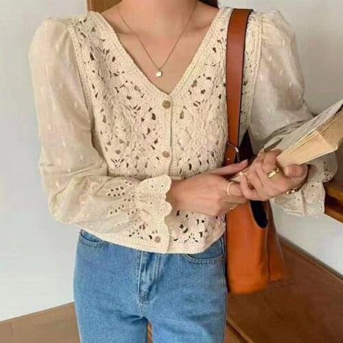 Dingaozlz Knitted Blouses