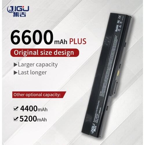 JIGU Laptop Battery For Asus K52 K52D K52DE K52DR K52F K52J K52JB K52JC K52JE K52JK K52JR K52N K62 K62F K62J K62JR