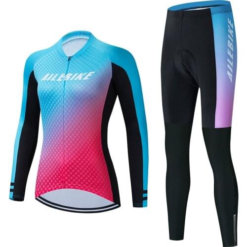 Women Lycra Bodytsuit Long Pants One Piece Cycling Clothing Triathlon Sport Swimsuits Jumpsuit Padded Diving Triathlon Wet Suit