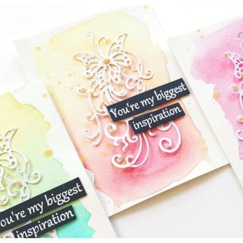 METAL CUTTING DIES cut flying butterfly Alinacraft Scrapbooking paper craft album card punch knife art cutter die