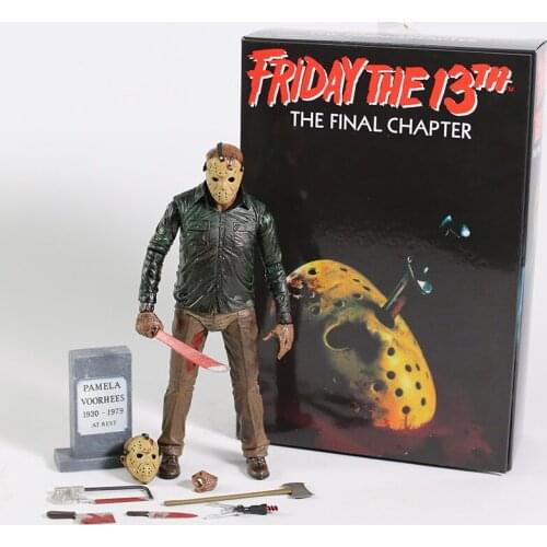 NECA : The Final Chapter Jason Voorhees 7" Action Figure Collectible Model Toy