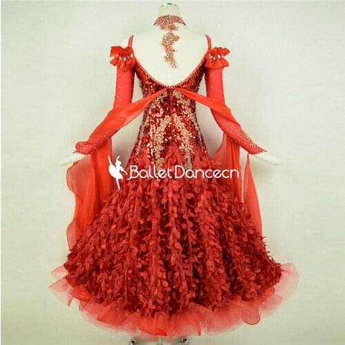 Ballroom Dance Competition Dresses Women/Ballroom Dresses/Ballroom Waltz Dresses/Ballroom Dancing/Waltz Dress