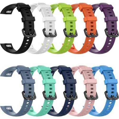 Soft Silicone Strap ForHuawei Band 3 Pro Replacement Watch Bracelet Band For Huawei Band 3 Wrist Loop