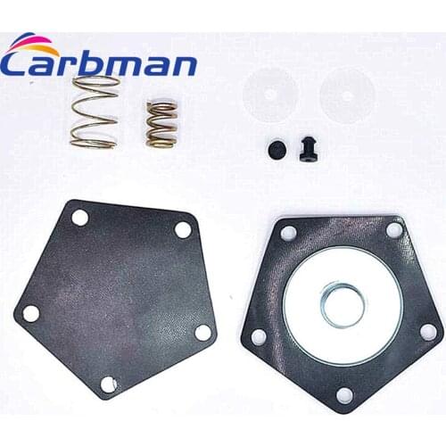Carbman Fuel Pump Carburetor Repair Kit For SUZUKI 15100-19B00 & 15100-19B01 Carb Motorcycl Accessories Replacement Parts