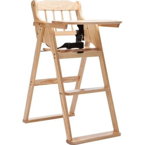 Highchairs sillas para bebe baby stoel portable baby high chair baby portable seat trona portatil bebe solid wood kids chair new