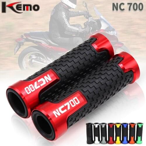 For HONDA NC700S NC700X NC 700 7/8" 22mm Universal Motorcycle Accessories CNC Aluminum Handlebar Hand Grips Handle Bar End Grip