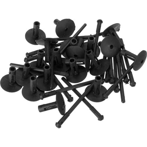 20 Sets car Bumper Fender Plastic Rivet Fastener high quality black for BMW X1 E84 X3 F25 X5 E70 X6 E71 Rivets clips accessories