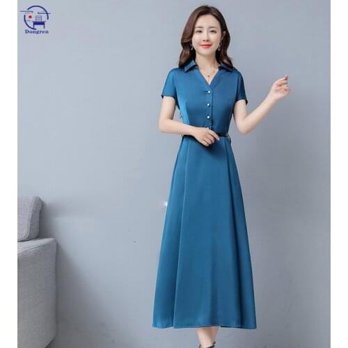 Women Dresses Summer Sexy Hot Sale Womens V-Neck Loose Short Sleeve Fashion Casual Belted Dress Sundress Robe bandage dress
