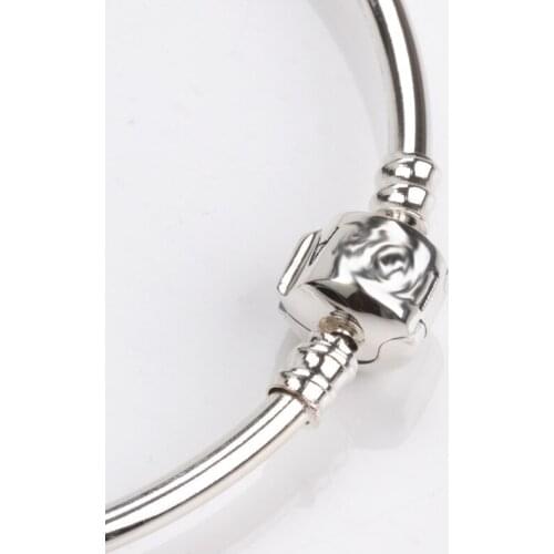 Bewill Valentine TOP SALE Authentic 100% 925 Sterling Silver Classic Original Bangle & Bracelet for Women Gift
