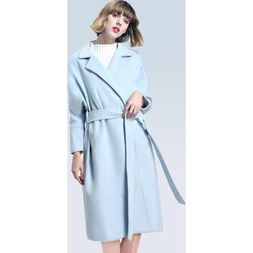 2018 Full Solid Lace Sale Special Offer Sobretudo Abrigo Mujer Ou Autumn And Winter Long Fund Overcoat Loose Coat Woman Tide