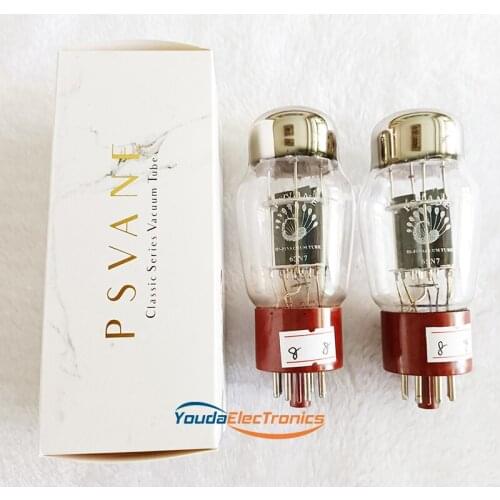 1 matched pair Bakelite base Psvane 6SN7 HIFI series Vacuum Tubes replace 6SN7C 6N8P
