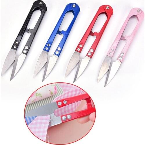 1PCS Trimming Scissors Plants Leaf Cuttings Hydroponics Sewing Scissors Beadings