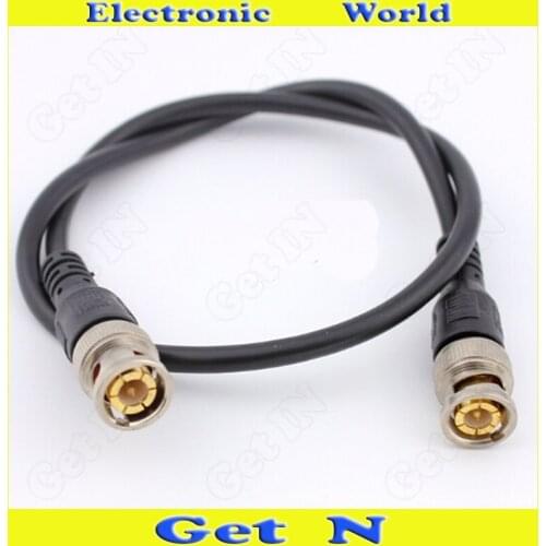 10pcs 0.5M Gilt/Gilded American Standard BNC Wire Jumper for CCTV System American Style Monitor Connector Wire Finished Product