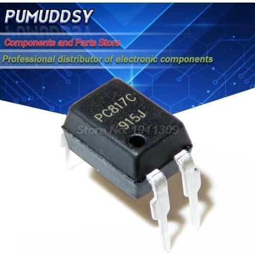 100PCS PC817 EL817 817 817C FL817C PS817C DIP Optocoupler IC