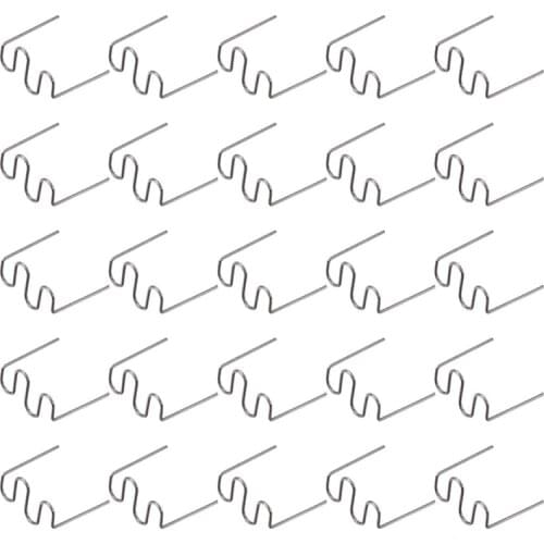 1500Pcs Welding Rods Hot Staple Repair Machine Plastic Welding Hot Stapler Auto Bumper Repair Pre Cut Wave Staples 0.6mm